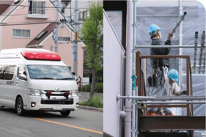 交通事故・労災の豊富な治療経験